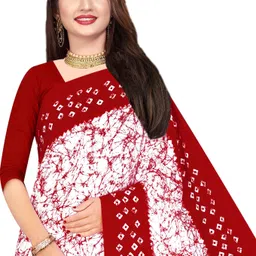 sarita sarees Printed Daily Wear Pure Cotton Saree image 2