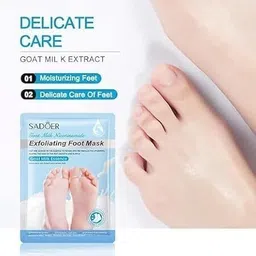 ruhaniq foot peeling mask For Dead Skin Remover Heel image 3