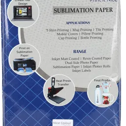 nice colour Sublimation Transfer Paper (100 Sheets) Fast Dry and Highest Ink Release A4 Size 120 gsm Sublimation Mug Printing Paper-picture-35