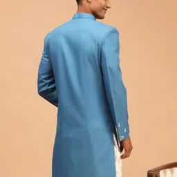 VASTRAMAY Embroidered, Embellished Sherwani image 3