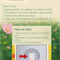 mistopure Lemon, Camphor Car Freshener Blocks, Spray image 5