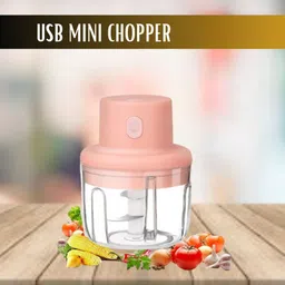 clairbell Chopper (Electric Rechargeable Chopper) for Kitchen Vegetable Garlic Onion E6 Electric Vegetable & Fruit Chopper-picture-20