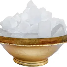 camveeda Finest Bhimseni Kapoor, 100% Pure Bhimseni Camphor, pacha karpooram 50g image 1