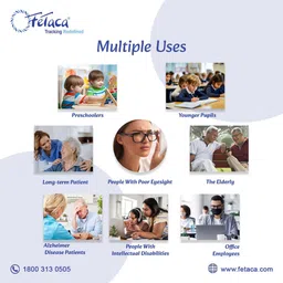 fetaca ChildSafe Companion: The 4G ID Card Tracker - Your Trusted Solution GPS Device image 3