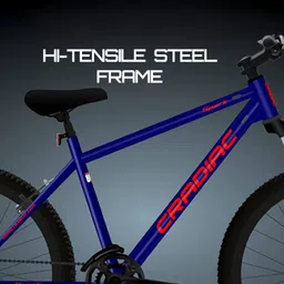 cradiac SPARK 21 SPEED | FRONT SUSPENSION | DUAL DISC 700C T (inch) Hybrid Cycle/City Bike image 3