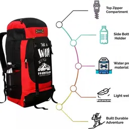 amicoleben RUCKSACK TREKKING & HIKING Rucksack - 65 L image 5