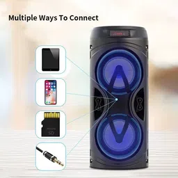 ENMORA EN-09 Portable Multi-Media Party Speaker H36 5 W Bluetooth Tower Speaker-image-36