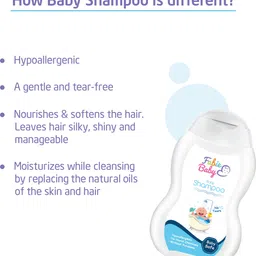 fabie baby No More Tears Baby Shampoo 250ml (Pack of 2) image 2