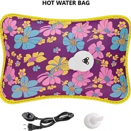 ukarto Electric Hot Water Bag with Auto Power Cut-off Heating Bag Pain Relief Warm Bag Electric Hot Water Bag 1 L Hot Water Bag-picture-18