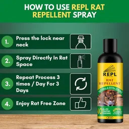 elem REPL™ Rat Repellent Spray For Car & Home | 100% Natural & Safe for All image 5