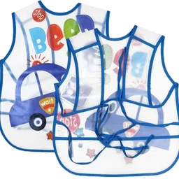 esscubes enterprise Cartoon Animal Adjustable Waterproof Reusable Plastic Silicone Baby girl & boys image 2