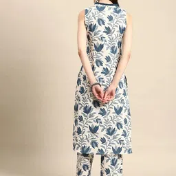 lamba creations Women Pure Cotton Kurta Pant Set image 2