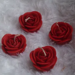 jiya wax world Small Rose Candle Candle-picture-28