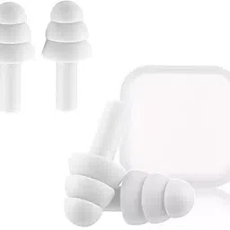 Soft Silicone Reusable for Swimming Waterproof , Sleeping Ear Protection 1 Pair Ear Plug-image-25