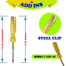 guide KING_UNBREAKABLE LINE TESTER Analog Voltage Tester image 3