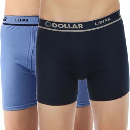 Pack of 2 Dollar Lehar Combed Cotton Solid Men Trunk-picture-18