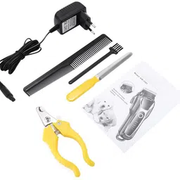 jpro B KM1991 Length Adjustable Pet Trimmer for Dog, Cat Full Kit Black Pet Hair Trimmer image 4