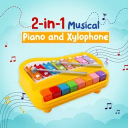 rameshtha 2-in-1 Xylophone Piano Toy – 8 Keys for Early Music Fun & Learning image 4