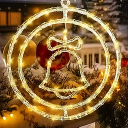 spark world 1 LEDs 0.4 m Yellow Flickering Bell Rice Lights-picture-27