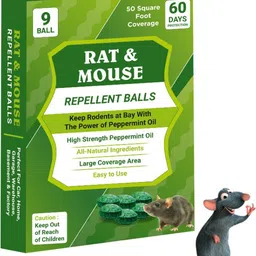 pestrepel Natural Rat Repellent Balls | Home, Office And Car | Rat Repellent Trap-picture-41