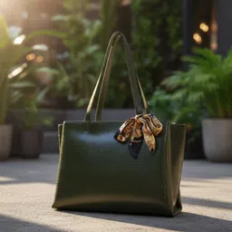 Women Green Tote-image-73