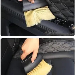 jhwoqu 5 pcs Car Duster with Long Handle Scratch & Lint Free Cleaning Brush car Cloth Microfibre Wet and Dry Brush image 5