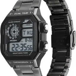 sonata Hexa metal refresh Digital Watch - For Men 77134PM06W|77134PM06W|77134PM06W image 3