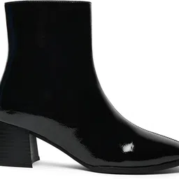 Yoho BOOT 102 | Premium Gloss Finish | Soft Lycra Lining | Durable Tunit Sole Boots For Women image 3