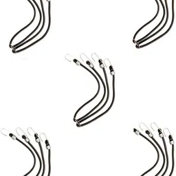 axwee LUGGAGE ROPE BLACK PACK OF 5 Black-picture-18