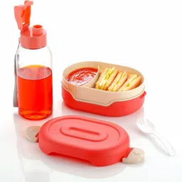 mantram Lunch Box & Water Bottle Combo for Kids 2 Containers Lunch Box image 5