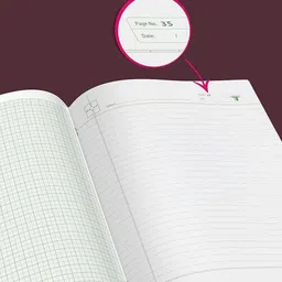 target publications Graph Books|1 cm Squares|Maths Graph Sheets for School,College & Office|Set of 3 Regular Notebook Ruled 56 Pages image 2