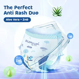 bumtum Baby Diaper Pants Double Layer Leakage Protection High Absorb Technology - XXL image 2