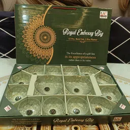 royal embassy Glass Serving Bowl-picture-25