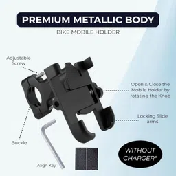 infuze Mobile phone Holder V4 latest Bike Mobile Holder image 2