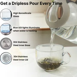 the better home FUMATO | Hot Water Milk Boiler Electric Kettle image 3
