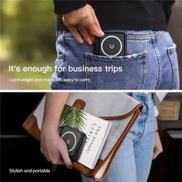 GUG 3 in 1 Wireless Fast Charger Foldable Magnetic Travel Charger Station Charging Pad image 4