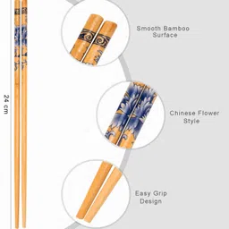 zirak Chewing, Cooking, Decorative, Eating, Training Bamboo Chinese, Japanese, Korean, Vietnamese Chopstick image 5
