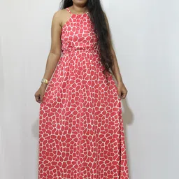 finian Women Fit and Flare Multicolor Maxi/Full Length Dress-picture-21