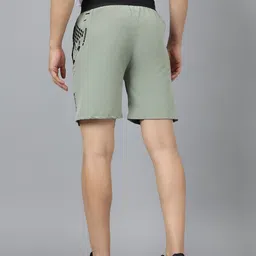 sport sun Printed Men Silver Regular Shorts image 2