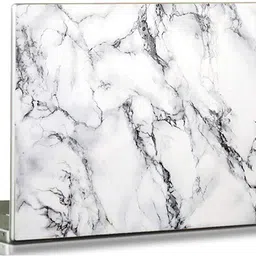 EliteAuto Premium White Granite marble Glossy Finish Self-Adhesive multipurpose Vinyl Wrap Sticker Sheet Roll Film for laptops/mobiles/household/Cars/Bikes customisations "30x60cm" Roll Vinyl Wrap Sticker Laptop Decal 24-picture-26