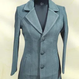 pepzo Women Solid Double Breasted Casual Blazer-picture-15