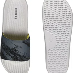 chupps Roadster GREY Women's Comfortable Slides & Flip Flop Men Slides image 3