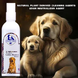 the pet mom Organic Waterless Golden Retriever Dry Bath Dog Shampoo For Cleanse, Smooth Coat Conditioning, Anti-fungal Fresh Fragrance, Easy to Use Dog Shampoo For All Dog Breed Dog Shampoo image 5