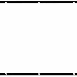 Moiz Eyelet Foldable Projector Screen 4:3 Aspect Ratio 7 ft. (W) x 5 ft. (H) Projector Screen (Width 213 cm x 152 cm Height)-picture-10