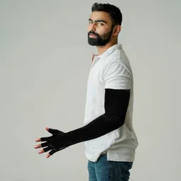 bad owl Nylon Arm Sleeve For Men & Women image 5