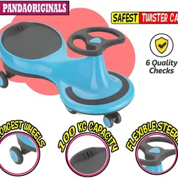 Premium Plasma IMPORTED Magic Car Tricycle| Best IN Segment For Kids| Strong & Durable Swing Car Ride on Musical | ISI Certified High Quality as per International Standards BLUE #Just here Tricycle Tricycle-image-9