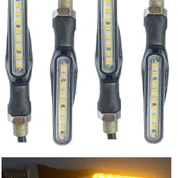 aksmit Side LED Indicator Light for Hero Splender iSMART image 3