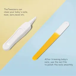 atharv nest Nail Clipper Cutter, 4 in 1 Baby Manicure & Pedicure kit image 3