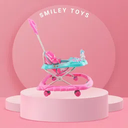 smileytoys Musical 2-in-1 Walker With Parent Rod image 4