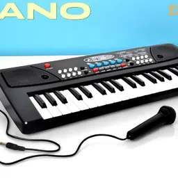 mahi zone 37-Key Musical Piano Keyboard with Microphone 430A1 Song Record Feaure_U799 image 1